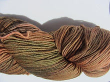 Load image into Gallery viewer, Ella Rae Lace Merino DK Hand Dyed Yarn Color 108 Browns, Green