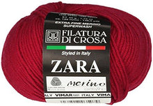 Load image into Gallery viewer, Filatura Di Crosa Zara Yarn 1466 Red