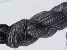 Load image into Gallery viewer, Ella Rae Lace Merino DK Hand Dyed Yarn Color 101 Charcoal