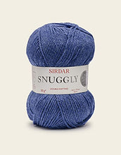 Load image into Gallery viewer, Sirdar Snuggly DK Double Knitting, 17 x 9 x 7 cm, Indigo Mix (353)
