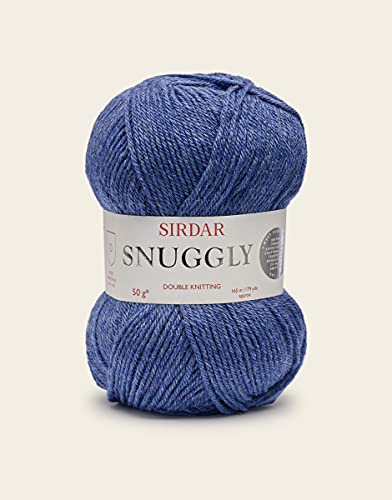 Sirdar Snuggly DK Double Knitting, 17 x 9 x 7 cm, Indigo Mix (353)