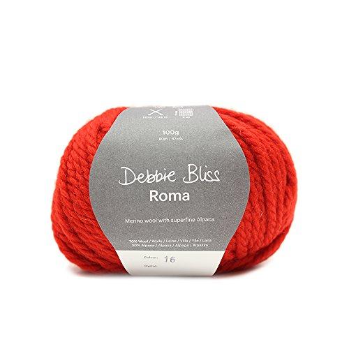 Debbie Bliss Roma Yarn, Crimson