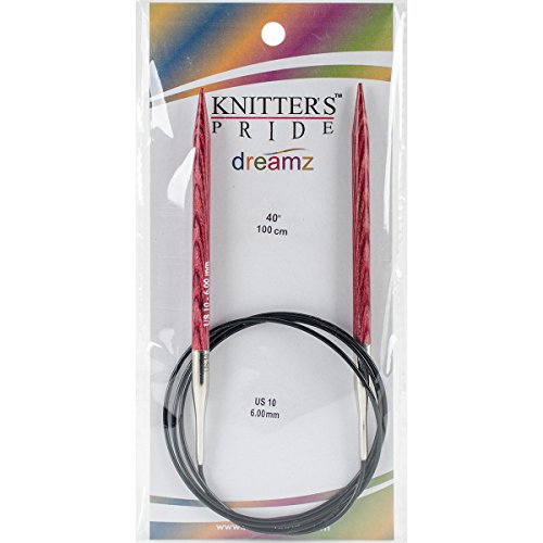 Knitter's Pride 10/6mm Dreamz Fixed Circular Needles, 40