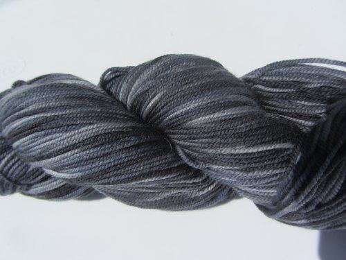 Ella Rae Lace Merino DK Hand Dyed Yarn Color 101 Charcoal