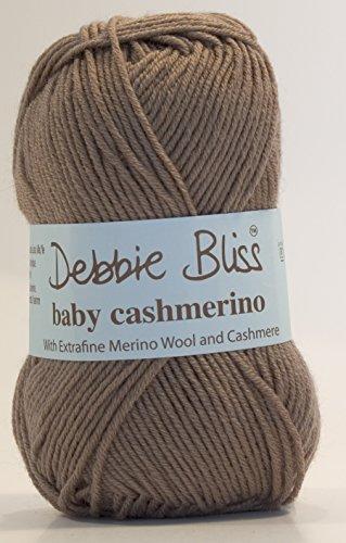 DEBBIE BLISS BABY CASHMERINO HAND KNITTING YARN - 50g Mink (64) by Debbie Bliss Baby Cashmerino